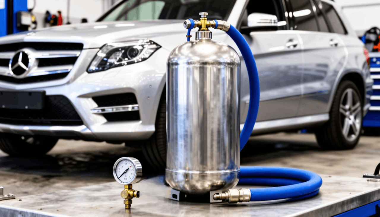 Запарвка азотом пневмоподвески в Екатеринбурге