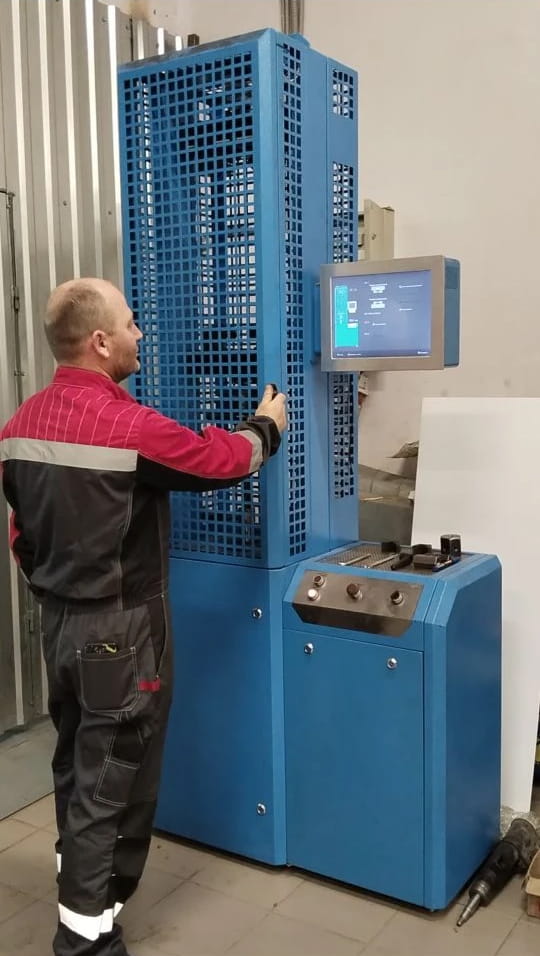 Диагностика амортизаторов снятых с автомобилея на вибростенде