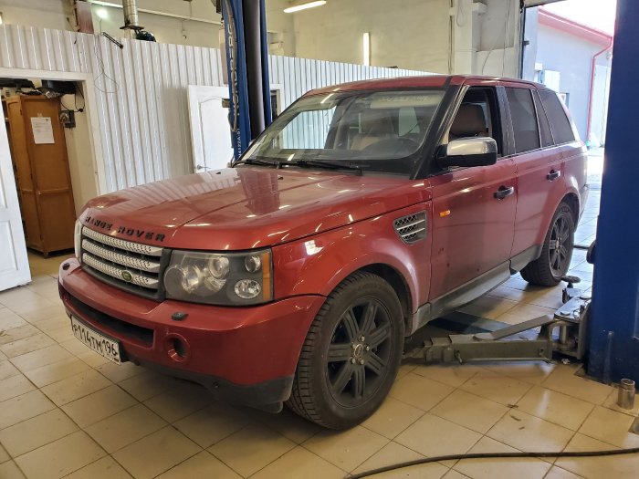 Ремонт пневмоподвески Range Rover