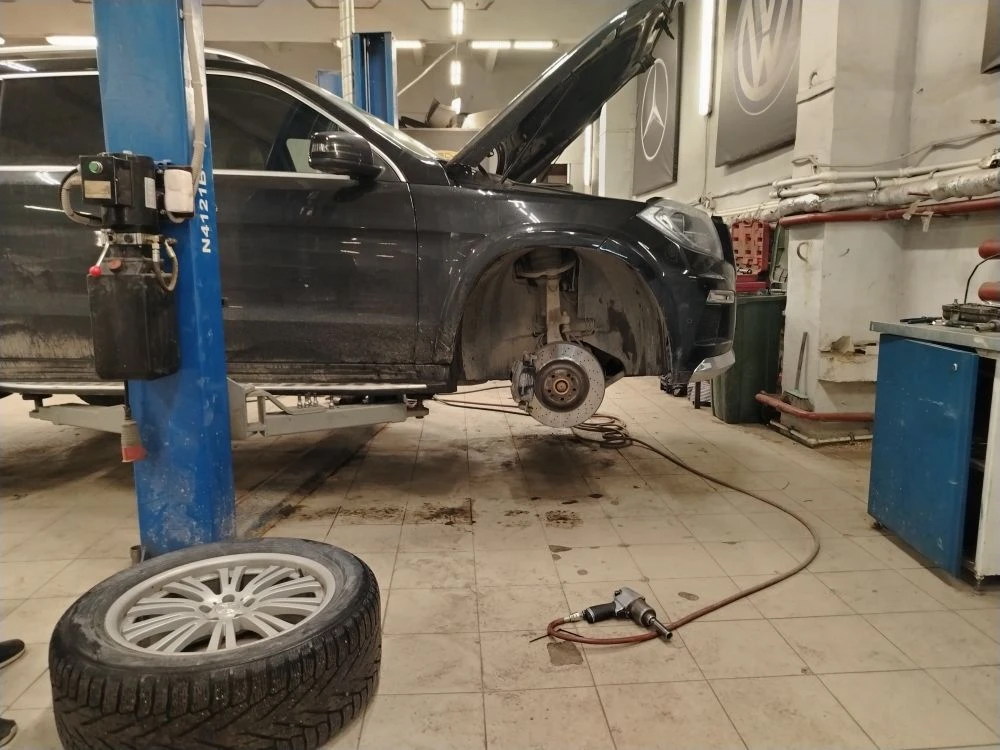 День обслуживания пневмоподвески автомобилей Mercedes-Benz в Аэрматик Про
