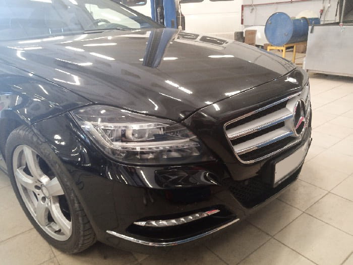 Ремонт и обслуживание ПневмоПодвески Mercedes CLS 350