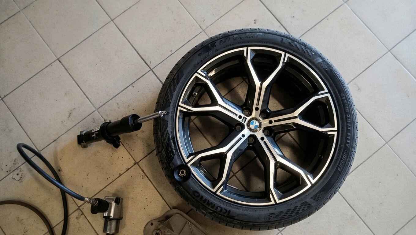 Ремонт пневмоподвески BMW X5 и подготовка к зимнему сезону