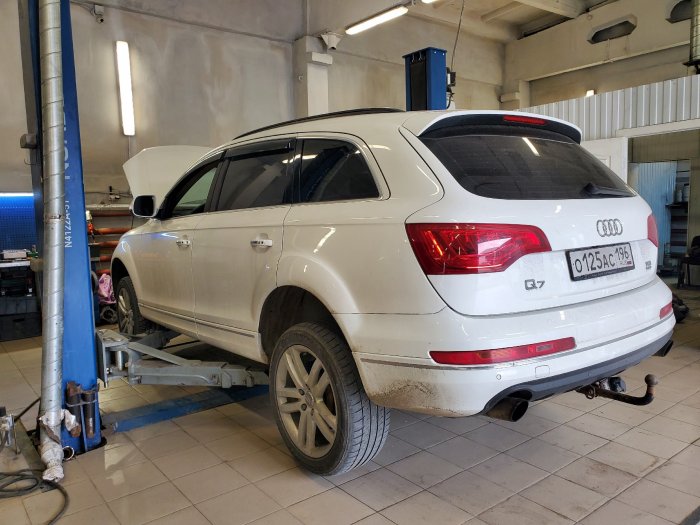 Рабочие будни по ремонту пневмоподвески