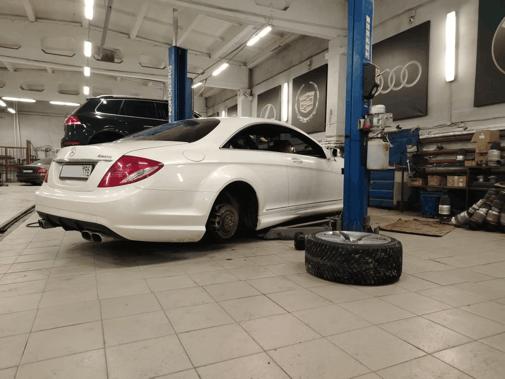 Диагностика и ремонт пневмоподвески Mercedes-Benz