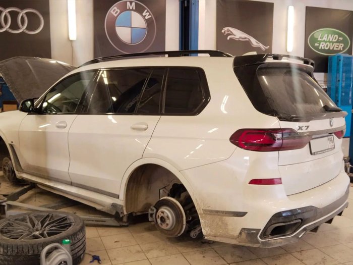 Комплексное обслуживание ходовой части BMW X7