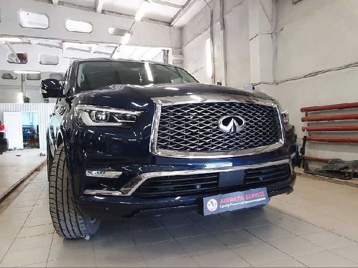 Ремонт и обслуживание ПневмоПодвески INFINITI QX80