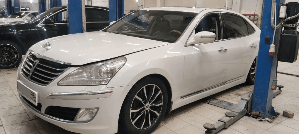 Ремонт и обслуживание пневмоподвески автомобиля Hyundai Equus