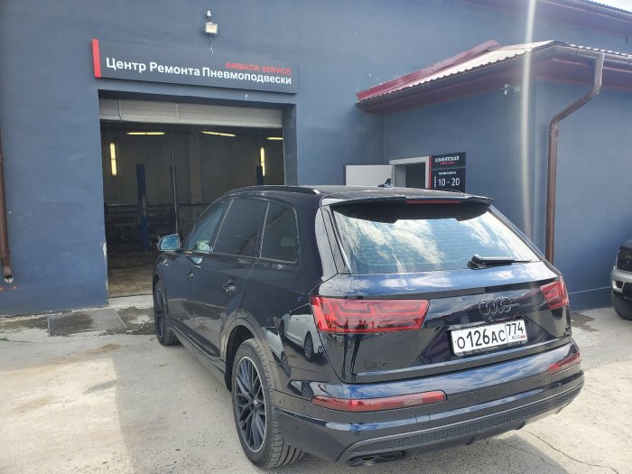 Диагностика и ремонт пневмобаллона AudiQ7