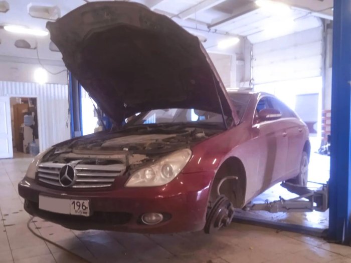 Ремонт и обслуживание подвески Mercedes-Benz CLS500