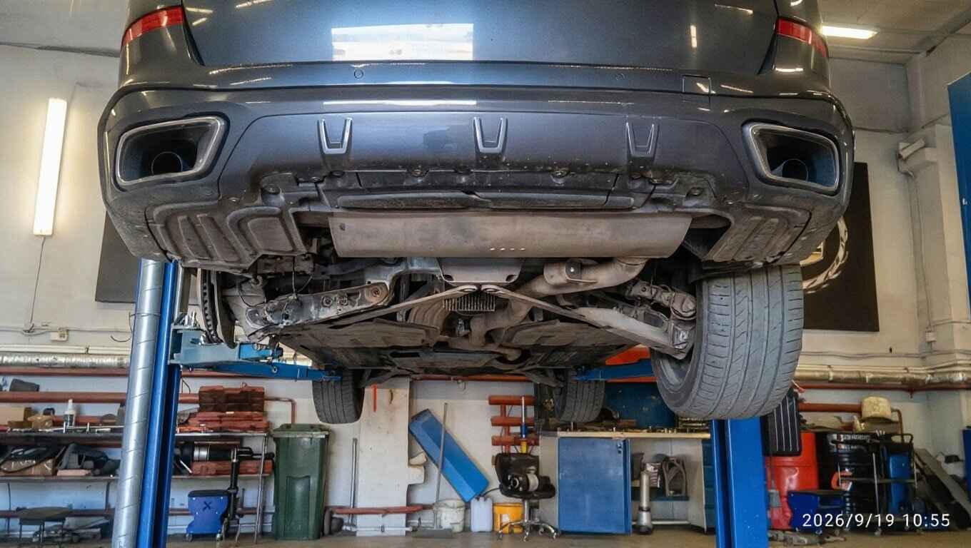 Ремонт пневмоподвески BMW X5 и подготовка к зимнему сезону
