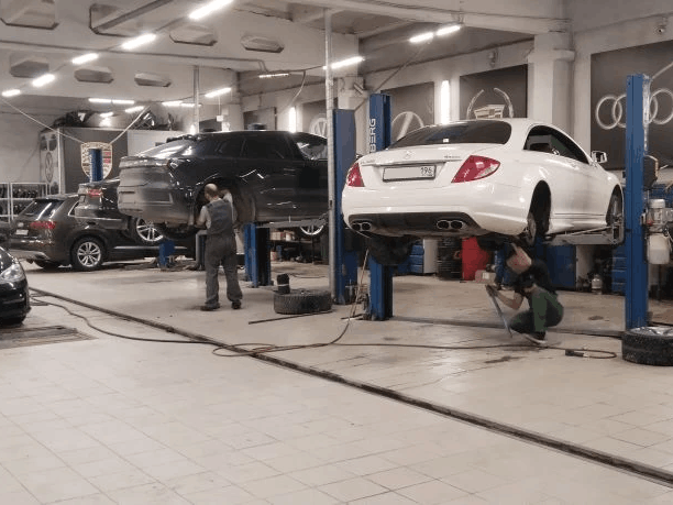 Диагностика и ремонт пневмоподвески Mercedes-Benz