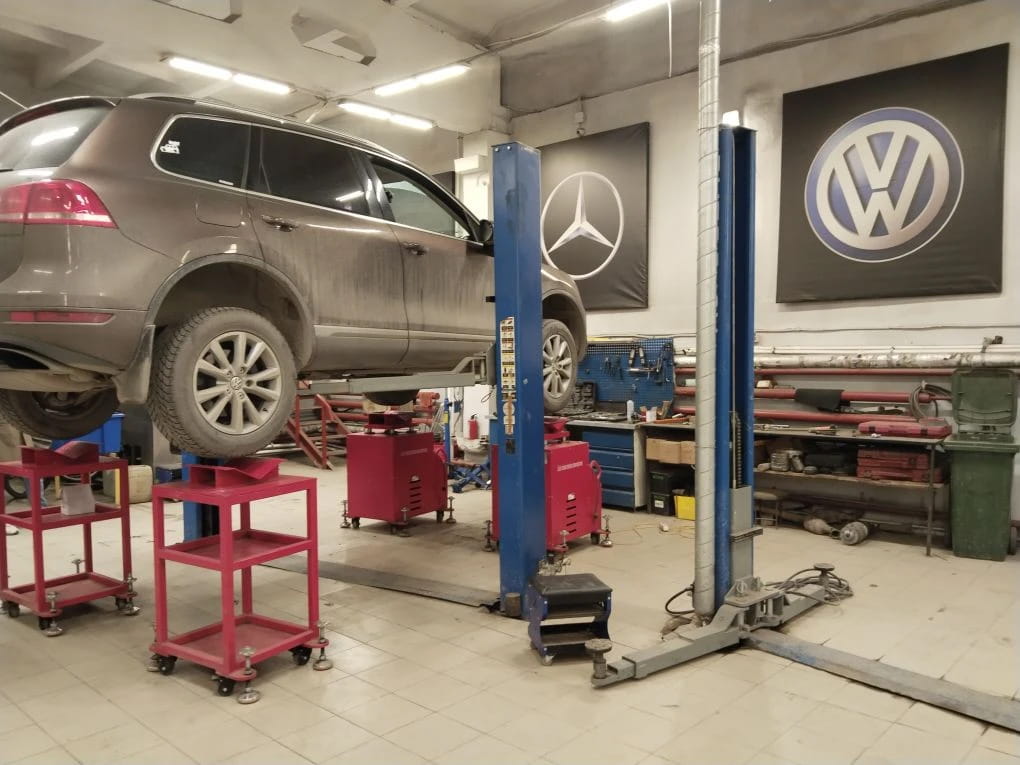 Диагностика ходовой части кроссовера Volkswagen Touareg