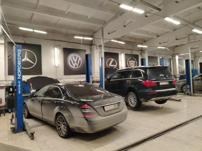 День обслуживания пневмоподвески автомобилей Mercedes-Benz в Аэрматик Про
