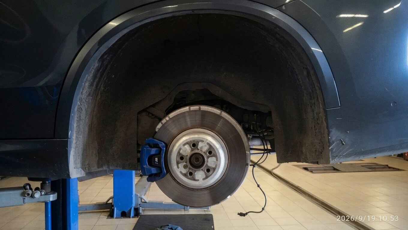 Ремонт пневмоподвески BMW X5 и подготовка к зимнему сезону