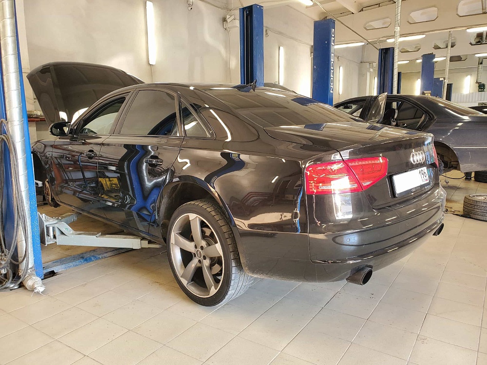 Ремонт и обслуживание пневмоподвески AUDI A8