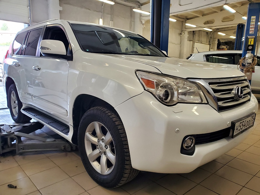 Ремонт задних пневмобаллонов Lexus GX