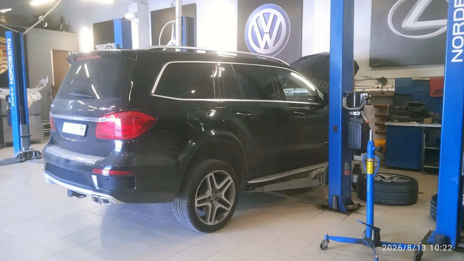 Ремонт и комплексное обслуживание пневмоподвески Mercedes‑Benz GL 500 4MATIC: возвращаем заводской комфорт