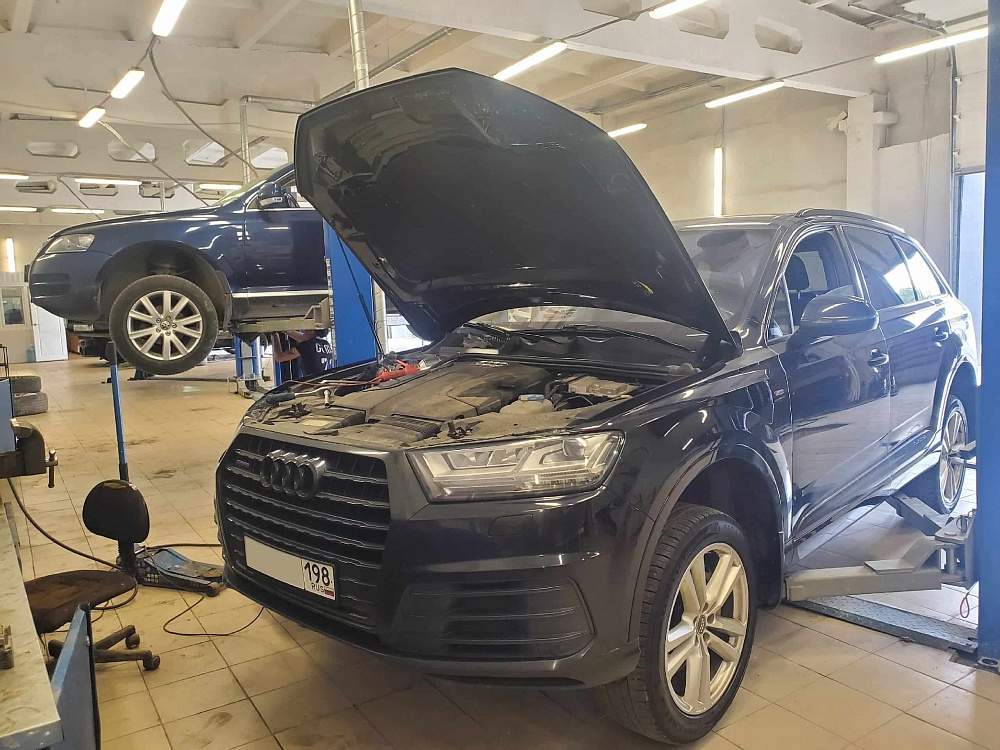 Ремонт и обслуживание пневмоподвески Audi Q7
