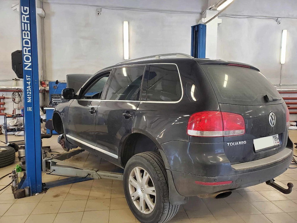 Ремонт пневмоподвески Volkswagen Touareg