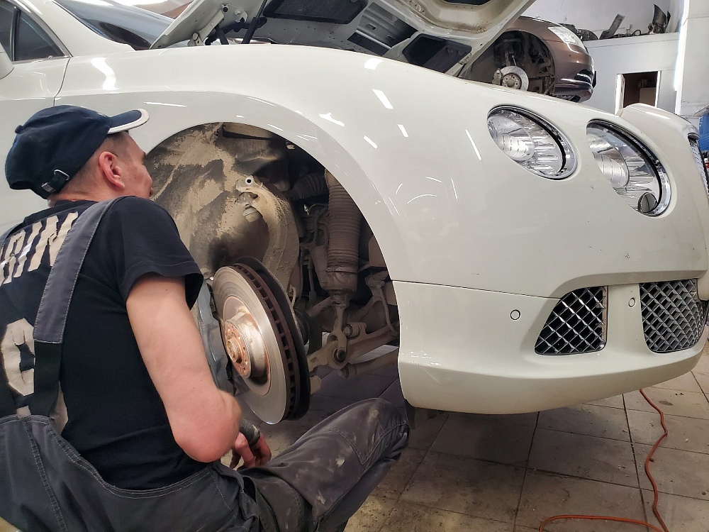 Ремонт пневмобаллона BENTLEY