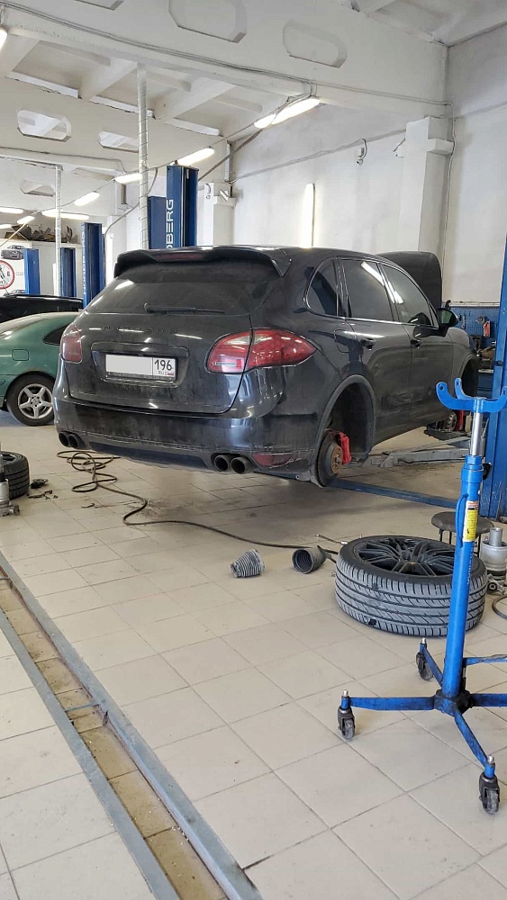 Ремонт и замена аммортизаторов пневмо подвески