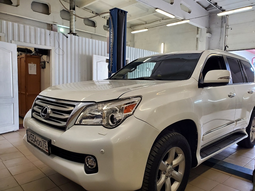 Ремонт задних пневмобаллонов Lexus GX