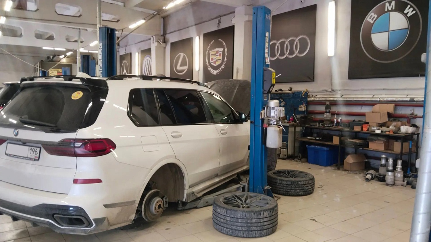Комплексное обслуживание ходовой части BMW X7