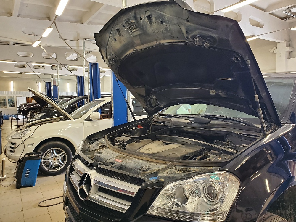 Ремонт пневмоподвески Mercedes-Benz GL350