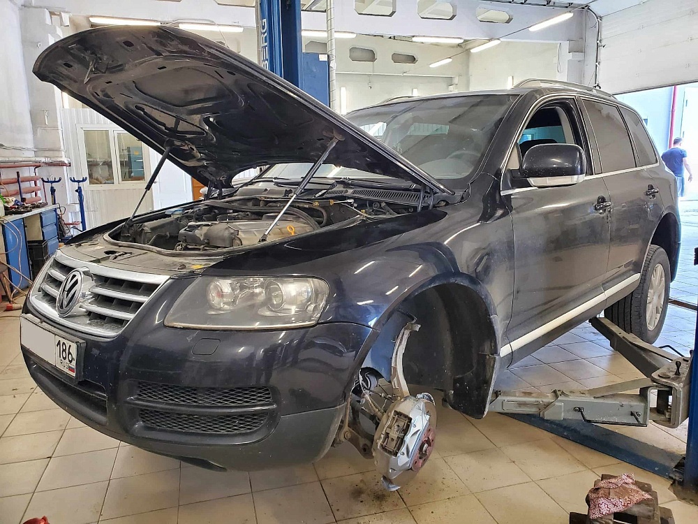 Ремонт пневмоподвески Volkswagen Touareg