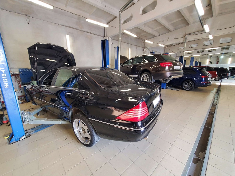 Ремонт пневмоподвески Mercedes-Benz