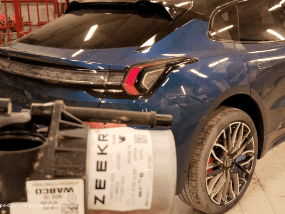 Ремонт и обслуживание пневмоподвески автомобиля ZEEKR