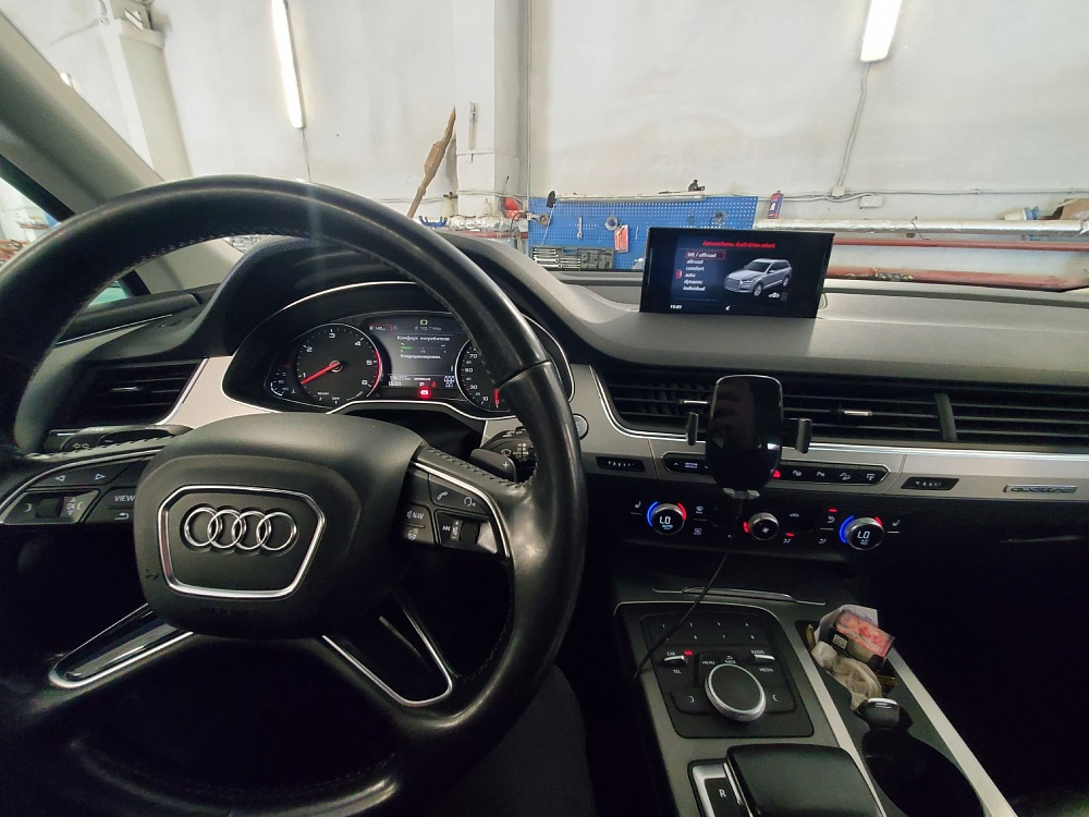 Ремонт и замена переднего правого Пневмобаллона AUDI A8L