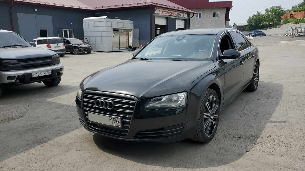 Ремонт и замена переднего правого Пневмобаллона AUDI A8L