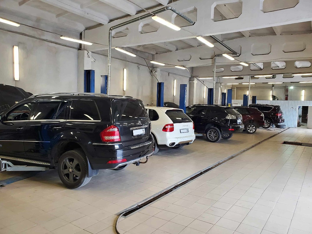 Ремонт пневмоподвески Mercedes-Benz GL350