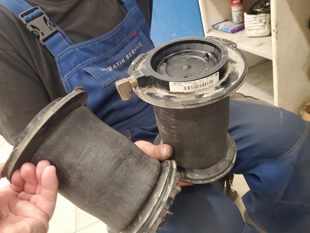 Ремонт пневмоподвески KIA QUORIS