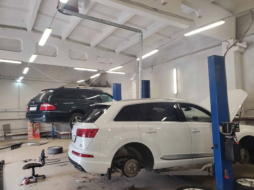 Рабочие будни по ремонту пневмоподвески