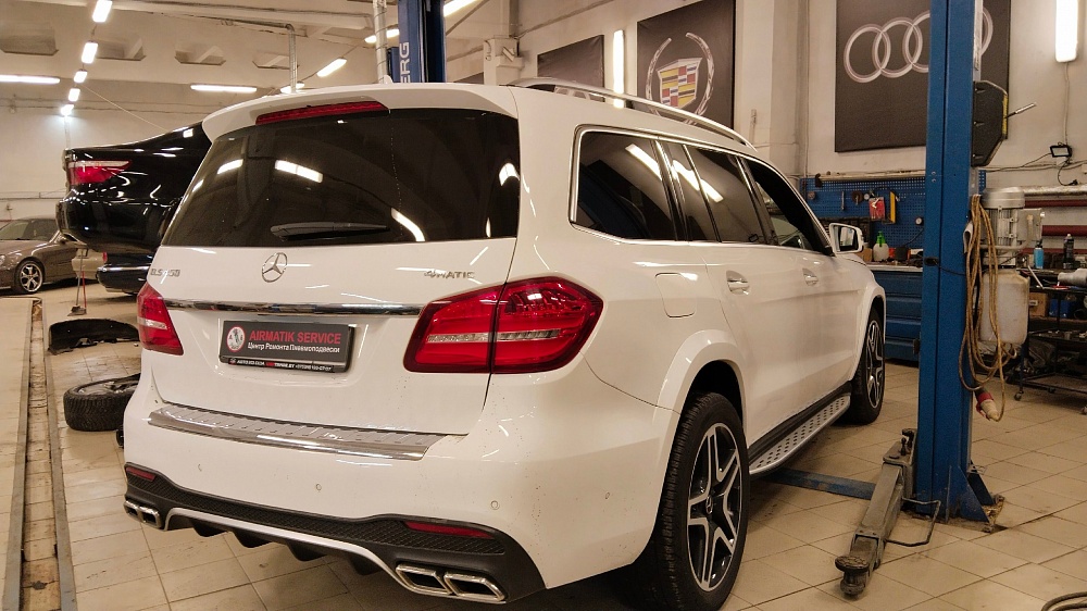 Ремонт и обслуживание пневмоподвески автомобилей Мерседес GLS W166