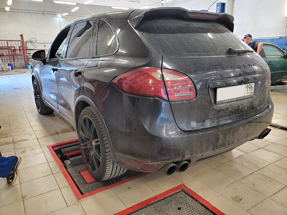 Диагностика подвески на вибро-стенде